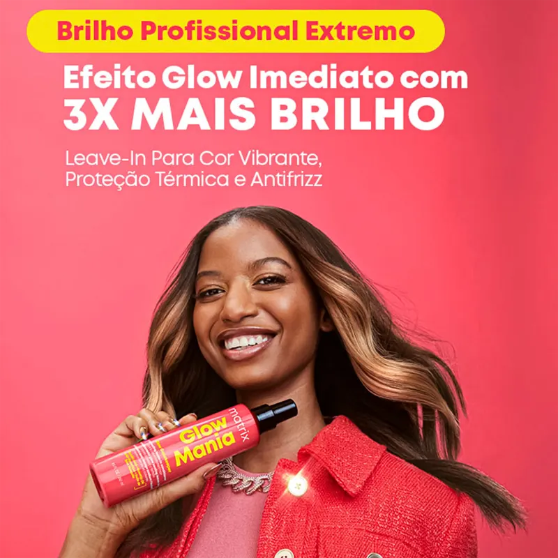 Matrix Glow Mania - Leave-in Conditioner para Cabelos Coloridos 250ml