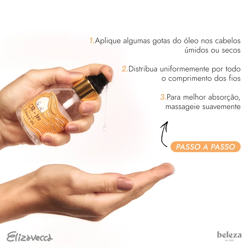 Elizavecca CER-100 - Óleo de Tratamento Fortalecedor Capilar 100ml