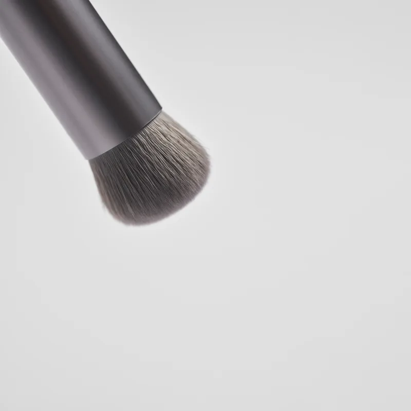 Boca Rosa Pro 1 Cinza - Pincel Duo para Maquiagem 13g