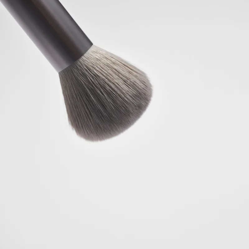 Boca Rosa Pro 2 Cinza - Pincel Duo para Maquiagem 13g