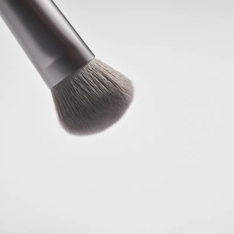 Boca Rosa Pro 2 Cinza - Pincel Duo para Maquiagem 13g
