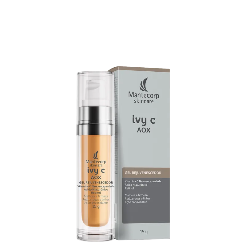 Gel Rejuvenescedor Facial Mantecorp Ivy C Aox, 15g.