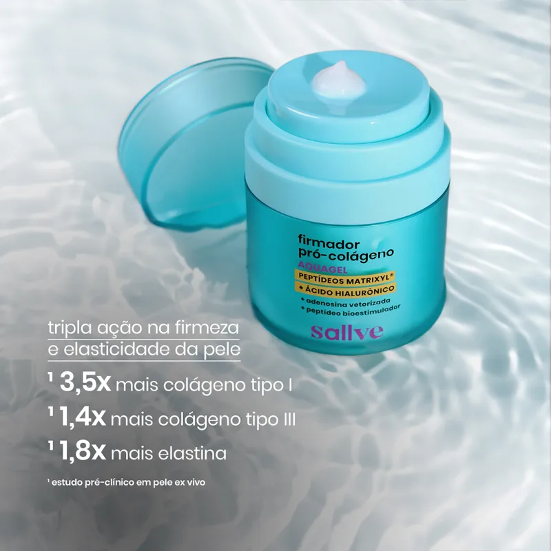 Sallve Firmador Pró-Colágeno - Tratamento Facial 30g
