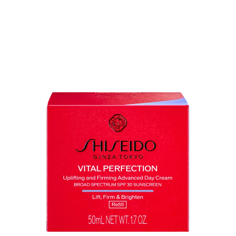 Shiseido Vital Perfection Uplifting and Firming Day Cream SPF 30 Refil - Creme Hidratante Diurno 50ml