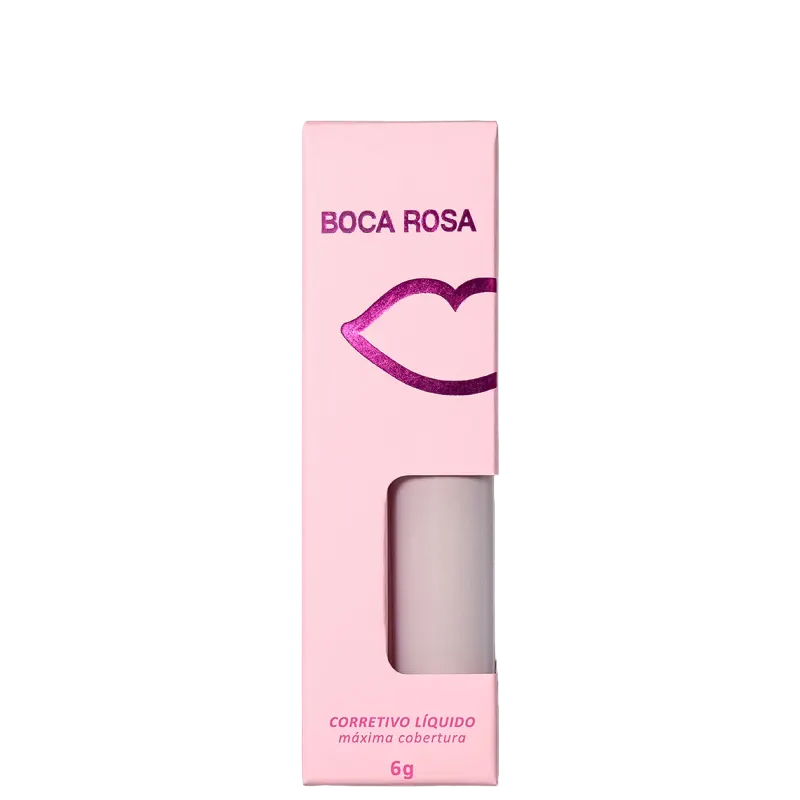 Boca Rosa Cor 01 - Corretivo Líquido 6g