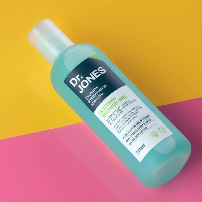 Shampoo Barba Cabelo e Corpo Isotonic Shower Gel 250ml