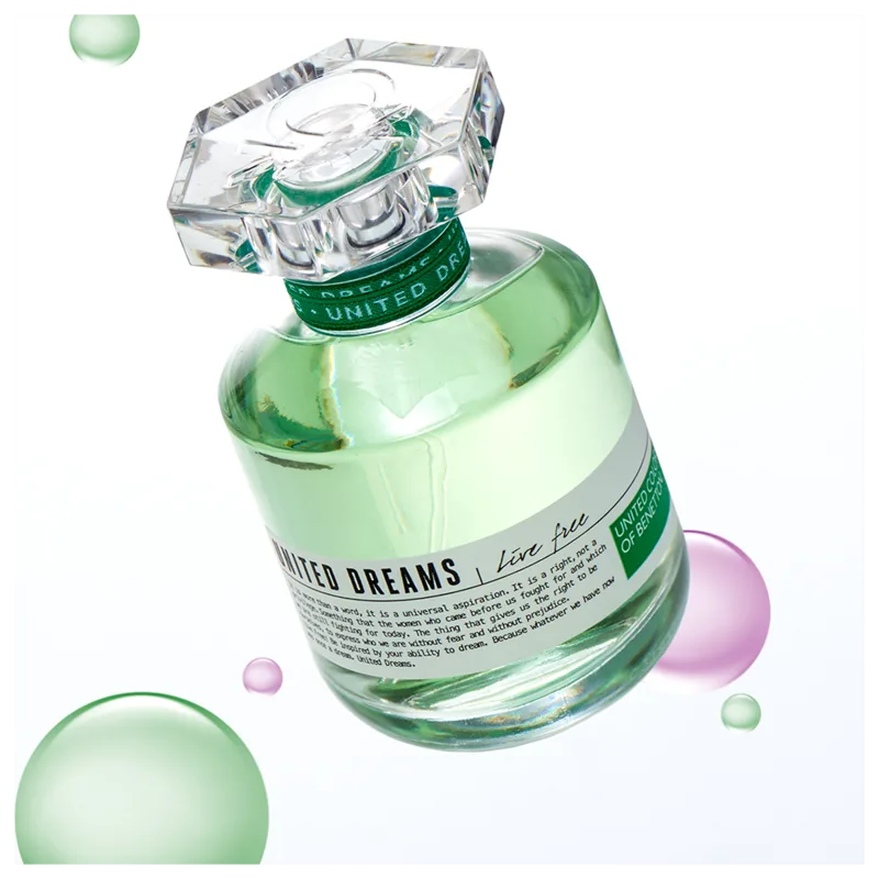 United Dreams Live Free Benetton Eau de Toilette - Perfume Feminino 80ml