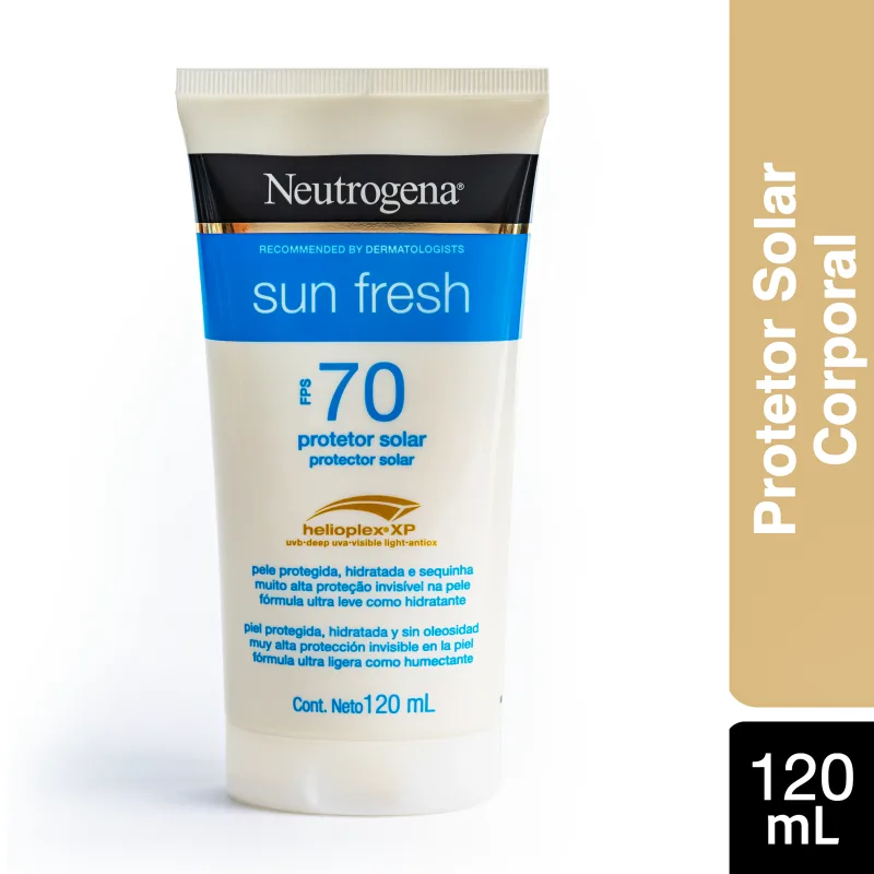Neutrogena Sun Fresh FPS 70 - Protetor Solar 120ml