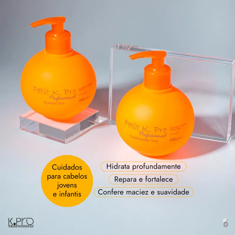 Kit K.Pro Petit Profissional Teen Duo (2 Produtos)