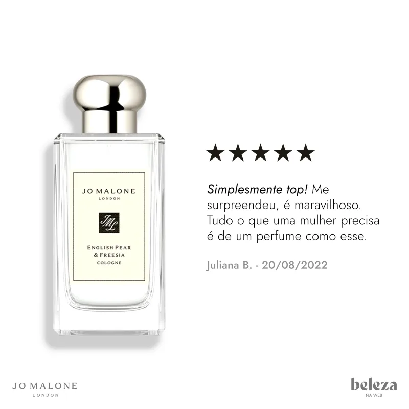 English Pear & Freesia Jo Malone London Cologne - Perfume Unissex 30ml