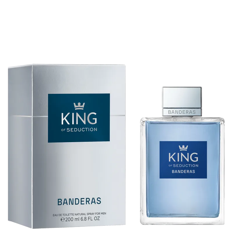 King of Seduction Banderas Eau de Toilette - Perfume Masculino 200ml