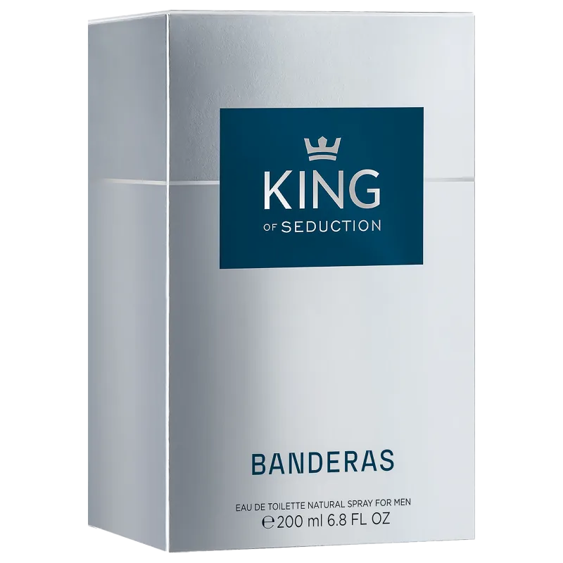 King of Seduction Banderas Eau de Toilette - Perfume Masculino 200ml
