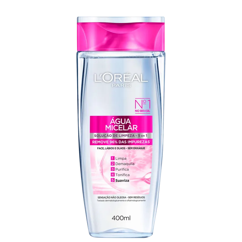 L'Oréal Paris Dermo Expertise 5 em 1 - Água Micelar Purificante 400ml