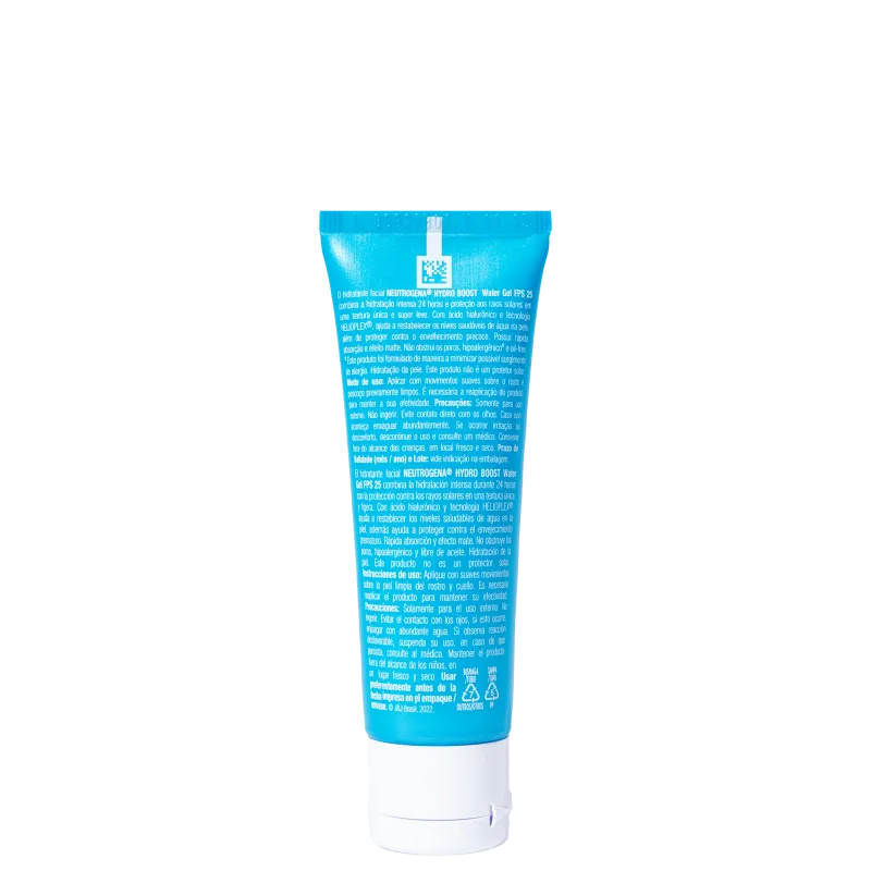 Neutrogena Hydro Boost Water Gel FPS 25 - Hidratante Facial 40g