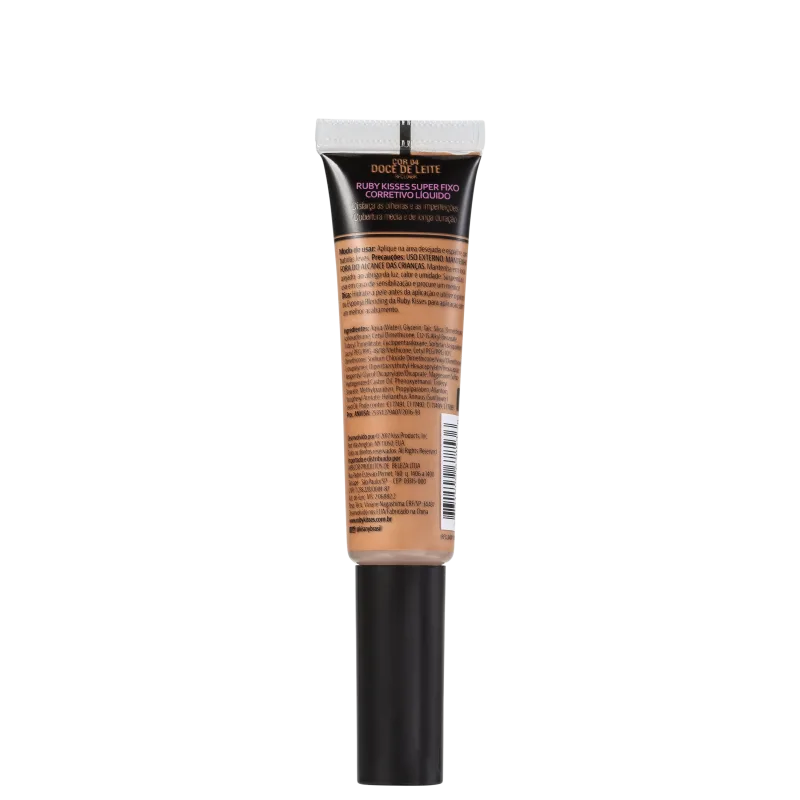 Ruby Kisses Super Fixo 04 Doce de Leite - Corretivo Líquido 12g