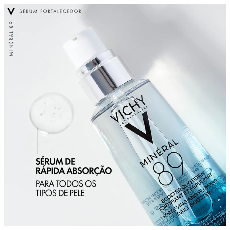 Vichy Minéral 89 - Sérum Fortalecedor Facial Hidratante 50ml