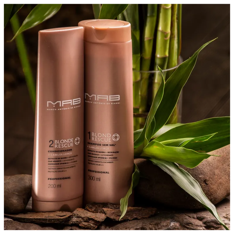 MAB Marco Antônio de Biaggi Blond Rescue - Shampoo 300ml