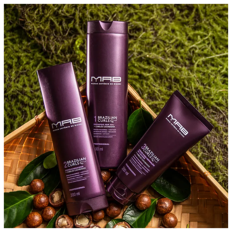 MAB Marco Antônio de Biaggi Brazilian Curls - Ativador de Cachos 200ml