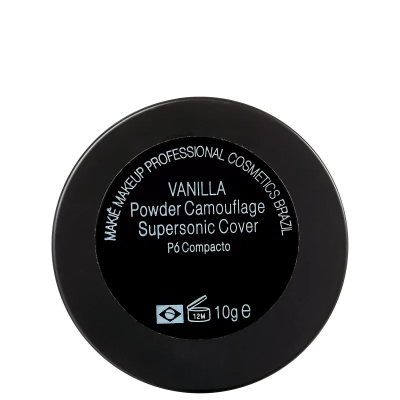 Makiê Camouflage Supersonic Cover Vanilla - Pó Compacto 10g