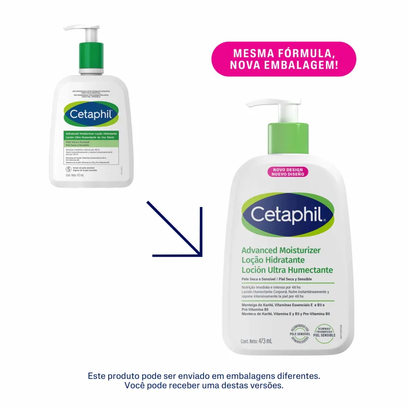 Cetaphil Advanced - Loção Hidratante Corporal 473ml
