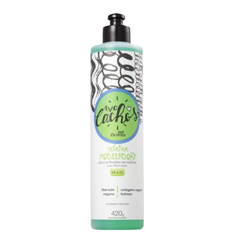 Griffus Amo Cachos - Gelatina Ativadora de Cachos 420ml