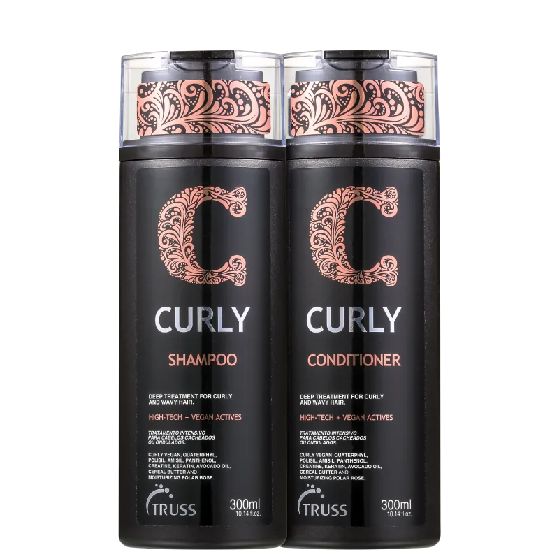 Combo Curly: Shampoo 300ml + Condicionador 300ml