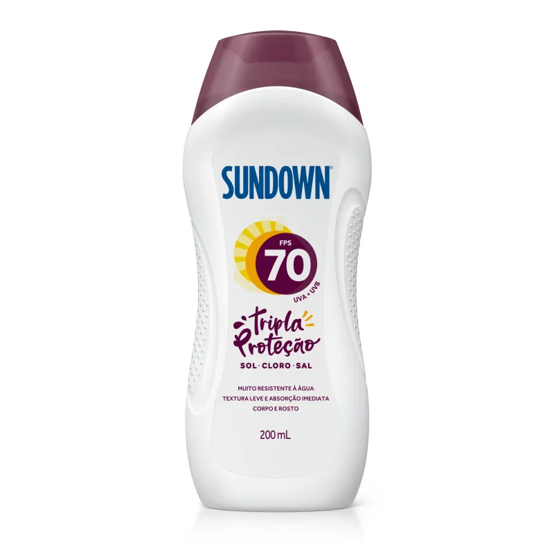 Sundown Praia e Piscina FPS 70 - Protetor Solar 200ml