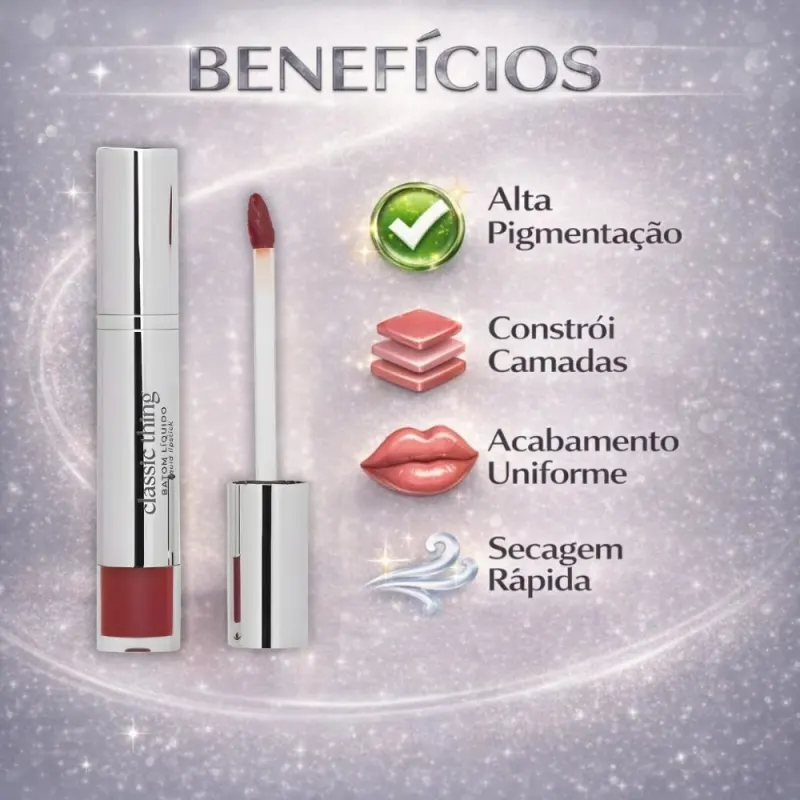 Batom Líquido Ruby Rose Blow Classic Thing Bl60 Classic Cinema Hb-l6205-6
