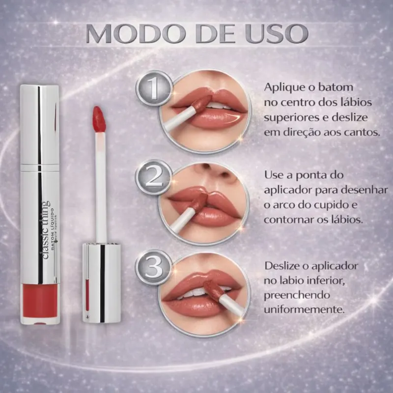 Batom Líquido Ruby Rose Blow Classic Thing Bl70 Red Lips Hb-l6205-7