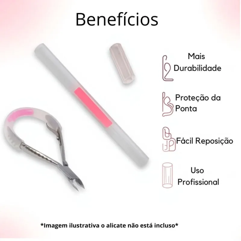 Kit Mola e Protetor de Silicone para Alicate Santa Clara Cores Diversas
