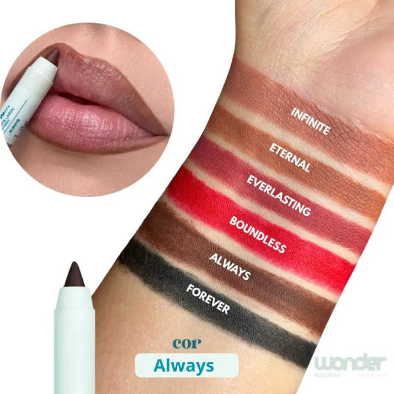 Lapis Labial Ruby Rose Wonder Timeless Always Hb-l6701-5