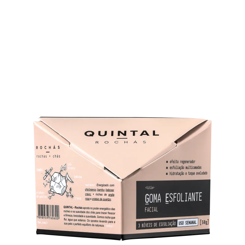 Quintal Rochás Goma - Esfoliante Facial 50g