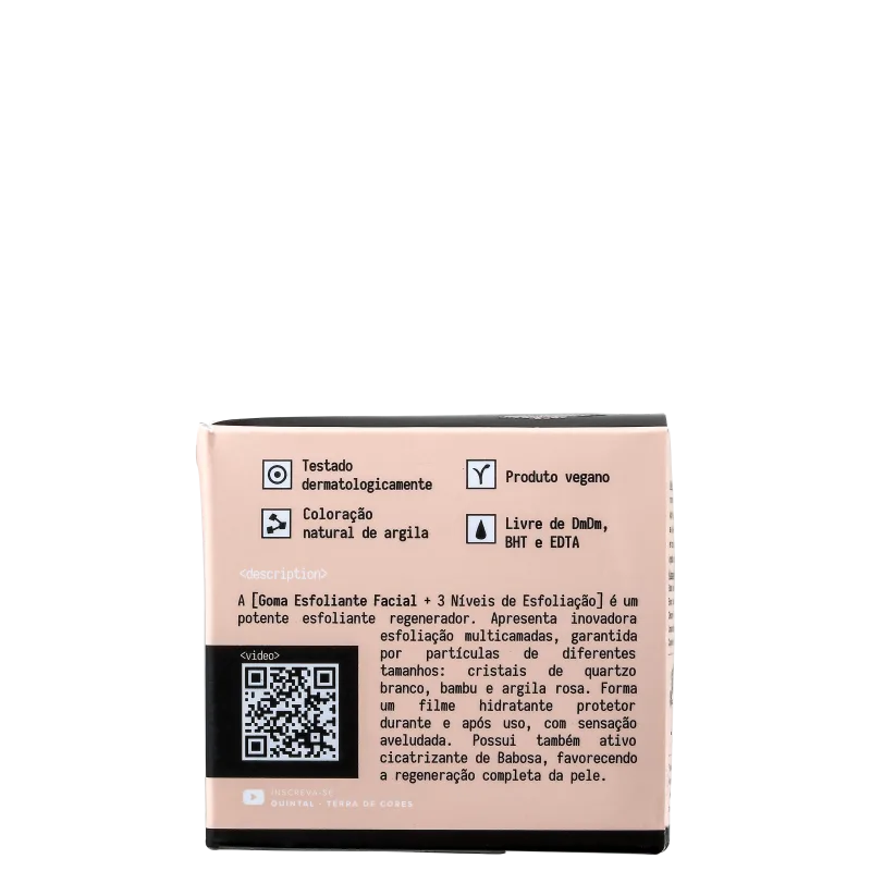 Quintal Rochás Goma - Esfoliante Facial 50g