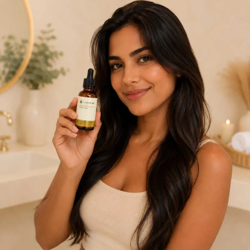 Óleo vegetal puro natural de Gérmen de trigo - 30 ml