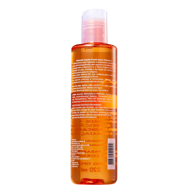 Payot Detox Vitamina C - Sabonete Líquido 220ml