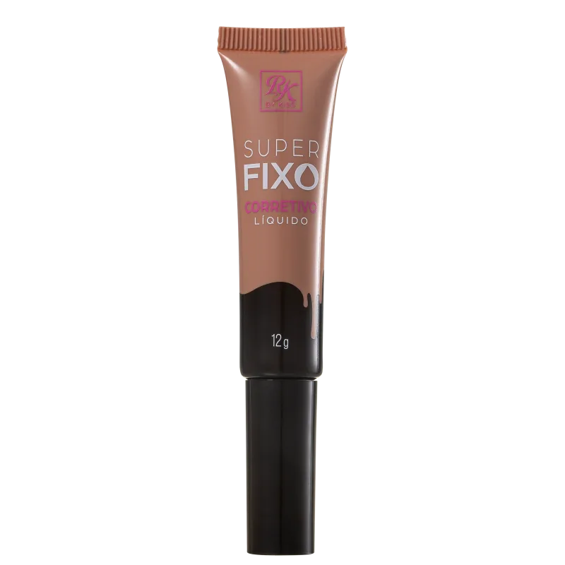 Ruby Kisses Super Fixo Marrom - Corretivo Líquido 12g