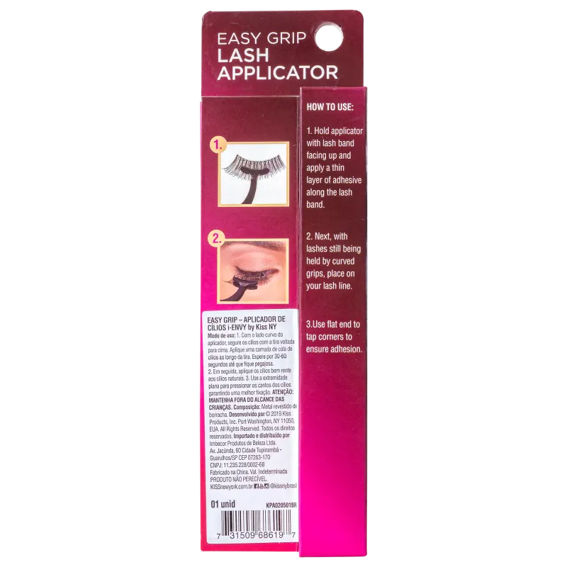 Kiss New York i-Envy Easy Grip - Pinça para Cílios Postiços
