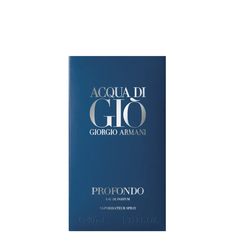 Acqua di Giò Profondo Giorgio Armani Eau de Parfum - Perfume Masculino 40ml