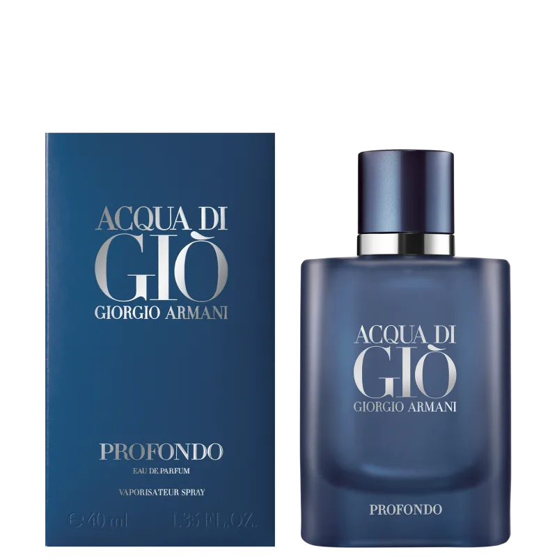 Acqua di Giò Profondo Giorgio Armani Eau de Parfum - Perfume Masculino 40ml