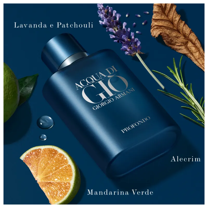 Acqua di Giò Profondo Giorgio Armani Eau de Parfum - Perfume Masculino 40ml