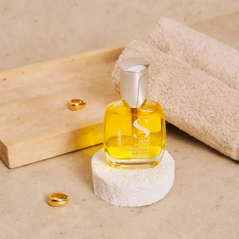 Kit Alfaparf Semi di Lino Sublime Cristalli Liquidi - Óleo Capilar 30ml (2 unidades)