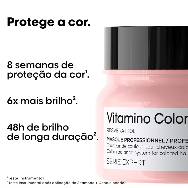 Kit L'Oréal Professionnel Vitamino Color Home Care Oil 30 (4 produtos)