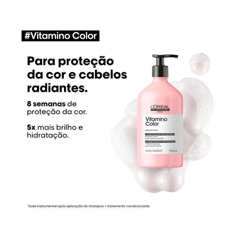Kit L'Oréal Professionnel Vitamino Color Home Care Oil 90 (4 produtos)