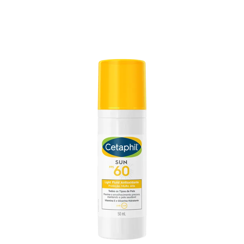 Cetaphil Sun Antioxidante FPS 60 - Protetor Solar Facial 50ml