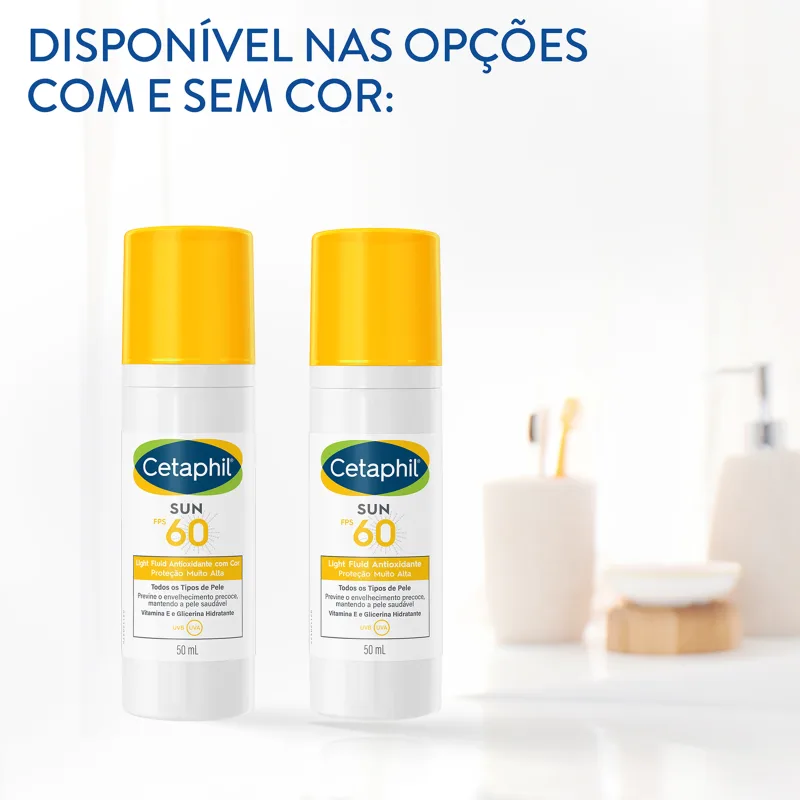 Cetaphil Sun Antioxidante FPS 60 - Protetor Solar Facial 50ml