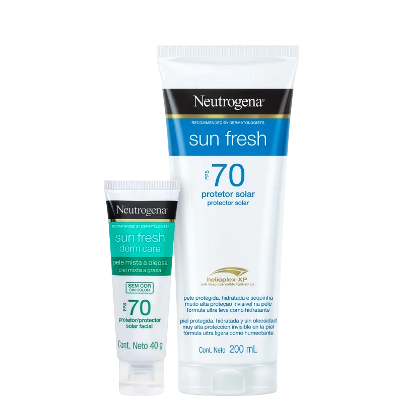 Kit Neutrogena Sun Fresh FPS 70 (2 Produtos)