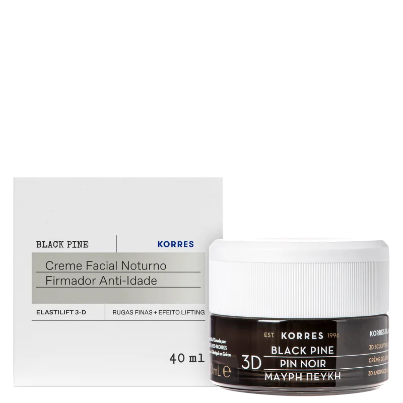 Korres Black Pine Antiaging Sleeping - Creme Facial Noturno 40ml