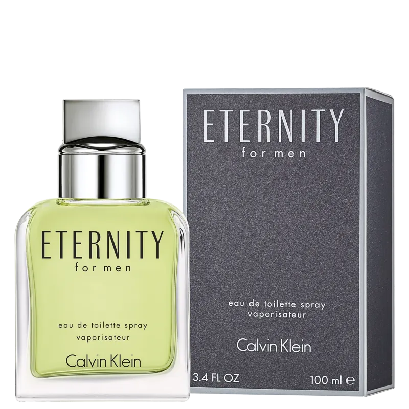 Perfume masculino Eternity for Men de Calvin Klein. Volumetria 100ml