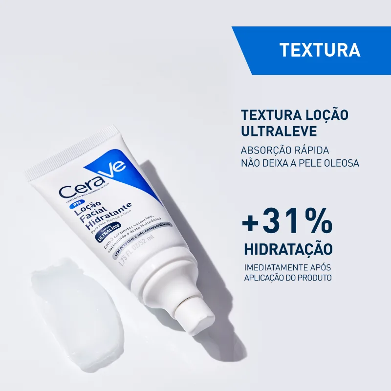 CeraVe Moisturising - Loção Hidratante Facial 52ml