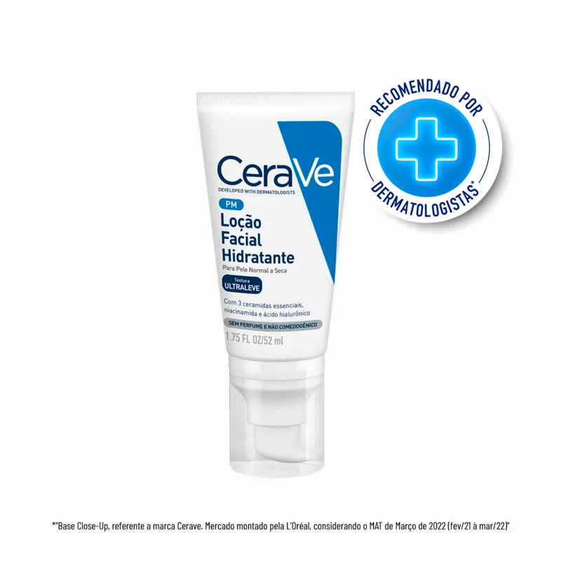 CeraVe Moisturising - Loção Hidratante Facial 52ml